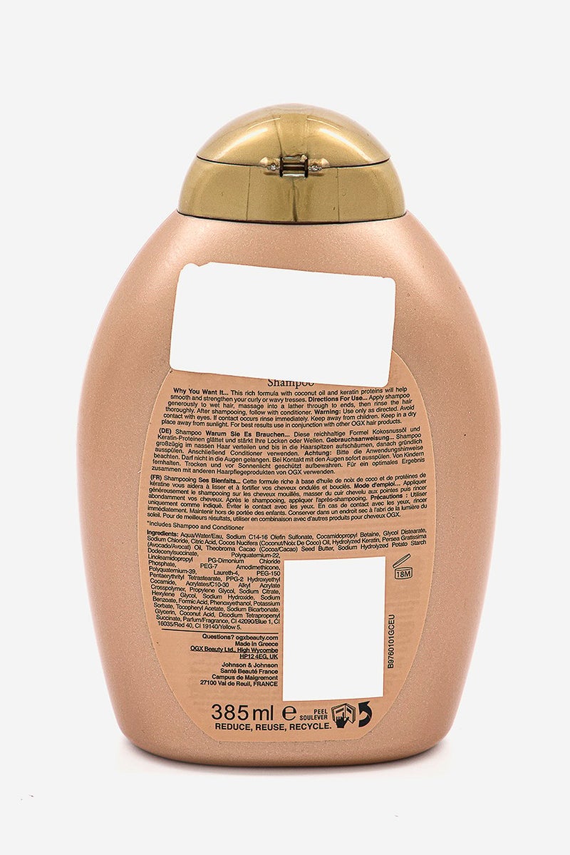 Ogx Ever Straightening Brazilian Keratin Therapy Shampoo 385 ml - Image 2